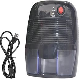 ATORSE Electric Dehumidifier for Damp Air Convenient Gifts Quiet for Air Dryer Black-36