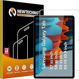 Premium Tempered Glass for Samsung Galaxy Tab S9 FE/Tab S9 / S8 / S7 11 inch Tempered Glass Screen Guard for Samsung S9 FE 10.9 inch / S9 / S8 / S7 11 inch Tablet with Edge to Edge Coverage and Easy Installation-image-61