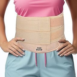 24 BH BAZAAR - Size - XXL (49 '') - Beige - Postpartum, Abdominal & Maternity Belt, Pregnancy Belt for Women - Belly & Tummy Slim, Back Pain Relief for Men & Women-image-43