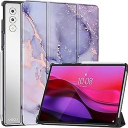 ProElite Cover for Lenovo Yoga Tab Plus 12.7 inch 2025 Cover Case, Sleek Smart Flip Case Cover for Lenovo Yoga Tab Plus 12.7 inch 2025 [Support Auto Sleep Wake], Marble Purple-image-30