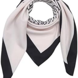 Women's Stylish Square Polyster Trendy Digital Printed Fashion Head Neck Scarf Stole Wrap-15