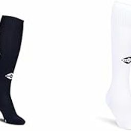 Super Football Socks (Navy Blue, L), Pro Athletic Performance, Moisture-Control Technology, Knee-Length Design, Match Quality, Reinforced Heel-image-44