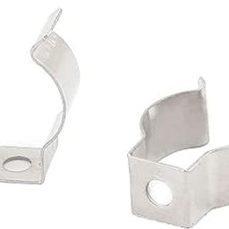 TOTAL LED LIGHT Tube Clamp 10 Pcs Holder T5 Fluorescent Tube Lamp Bracket Clips Socket Lampholder Silver-image-61