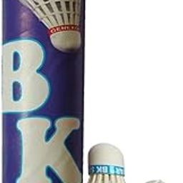 Rioff® Shuttlecock Badminton Shuttlecock Duck Feather Shuttlecock Pack of 10 (Blue Red,White)-24