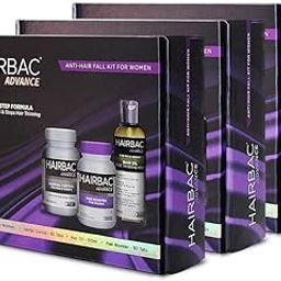 HAIRBAC Advance Anti Hair Fall Kit for woman Combo Pack of 3-picture-55