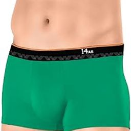Latest Fashion Men's Solid Cotton Blend Brief Trunk Underwear (Pack of 1.)-image-6