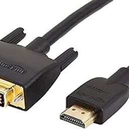 AmazonBasics HL-007347 HDMI Input to DVI Output (Not VGA) Adapter Cable, 6 Feet, Black-image-15