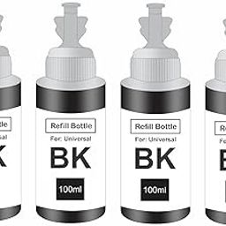 Duplex DTC Refill Ink for Canon G1000 / G2000 / G2002 / G2010 / G2012 / G3000 / G3010 / G4010 Printer 100 ML Each Black Color Ink Bottle Black Ink Cartridge-image-64