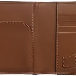 Genuine Leather Passport Holder Wallet Cover for Men & Women - Travel Document Organizer(Passport, Cards, Boarding Passes, and Tickets) - Ideal Gift for Dad, Mom, or Loved Ones (Tan)-picture-13