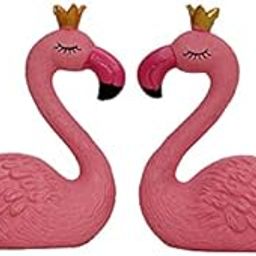 Wonderland Miniature Animal Set for Landscape Decoration,Plants Home décor Gift Accessories (Flamingo)-image-73