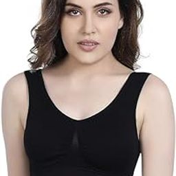 Seamless Comfort: Slip-On Sports Bra for Women - Effortless Support and Style-image-4