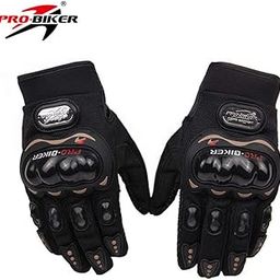 Probiker FM-Gloves Bike Full Finger Gloves (Black, Extra Large, Leather, Cycling)-17