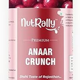 Nutrally Healthy and Digestive Anaar Chrunch Mouth Freshner Anardana Churan Pachak Goli 300 GM (Pack of 1)-10