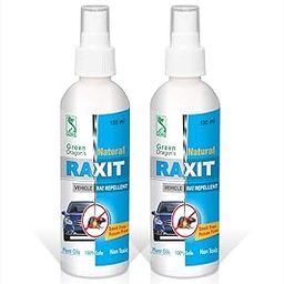 Green Dragon Home Solutions | Raxit (Organic Vehicle Rat Repellent Spray Combo Pack) | Zero Chemicals-picture-18