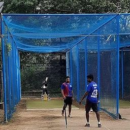 Nylon (50x10) Feet Ground Boundary and Practice Cricket Net (Blue)-picture-28