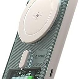 Stuffcool Lucid Plus 15W, 10000mAh Magnetic Wireless Powerbank with Stand for AirPods Pro, iPhone 12/13/14/15/16, Flagship Android and 20W Fast Wired Charging-28