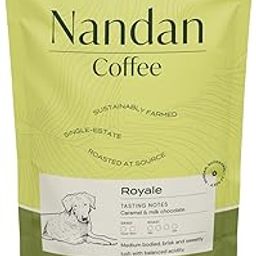 Nandan Coffee Organic Roasters Royale Dark Roast Arabica Blend Coffee Powder (250g) - Perfect for French Press-image-50