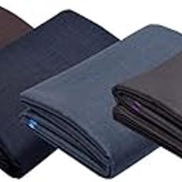 Men's Trouser Fabric Combo Set (Combo of 4 Pant Pieces)-image-60