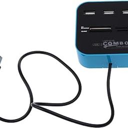 All in One Multi-Card Reader with 3 USB 2.0 Ports Hub Combo for Micro SD | USB Cables, Hubs & Adapters | Computer Cables & Connectors-20