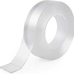 Double Sided Tape Heavy Duty – Multipurpose Nano Adhesive Grip Tape | Removable, Washable, Traceless, Reusable Sticky Strips for Wall Mounting, Home & Office 1.2 Inch Wide, Transparent (3 mtrs)-image-16