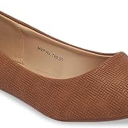 forever glam by pantaloons Forever Glam Tan Flat Shoes-picture-36