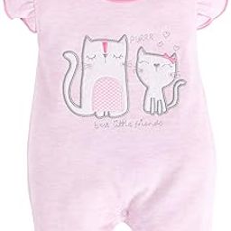baby go BabyGo Half Sleeves Baby Romper| 100% Cotton Rompers for New Born Baby| Baby Dress | Sleepsuit for Baby Girls| Onesies| 0-3M| 3-6M| 6-9M| 9-12M| Infant Clothes-picture-28