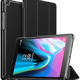 Robustrion Smart Trifold Hard Back Flip Stand Case for Samsung Tab A 8.0 Cover 2019 (SM-T290/SM-T295) 8 inch 2019 Release - Black-picture-30