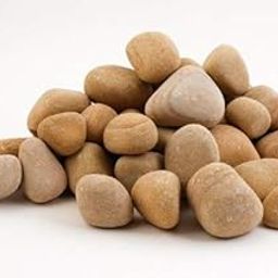 VANNEF Stone Decorative Pure Natural Brown Stones Pebbles for Home & Garden Decoration (Natural Brown, 450gm)-12