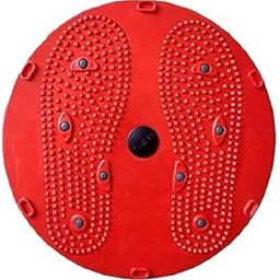 JUPREV Twister Board for Exercise Waist Twisting Disc with 8 Magnets Fitness Twister Abdominal Exerciser, Acupressure Pyramids 5 in 1 Exercise (Multi Color)-picture-9