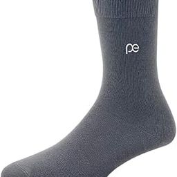 peter england Full Length Men's Plain Pattern Socks - Dark Grey-picture-44