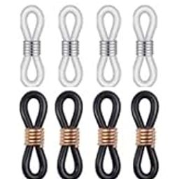 BARBUDDY 4 Colors 16PC Spectacle Lanyard Ear Hook Chain End Connector For Sunglass And Glasses.-14