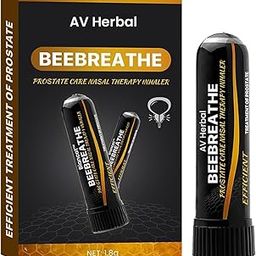 AV Herbal International BeeBreathe Prostate Care Nasal Therapy Inhaler | Supports Urinary Function, Immunity, Energy & Prostate Health | Natural Support for Men's Vitality (1)-image-8