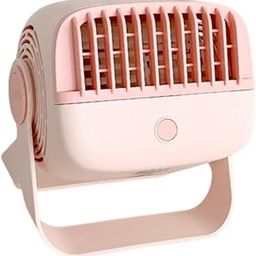 Desk Fan Quiet Usb Powered 5 Modes Adjustable For Living Room Office Bedroom Pink | Home & Garden | Home Improvement | Heating, Cooling & Air | Portable Fans-image-95