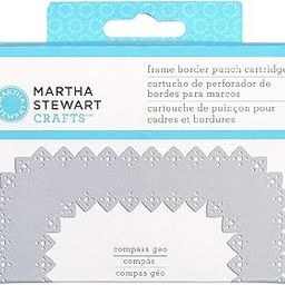 Martha Stewart Crafts Frame Border Punch Cartridge, Compass Geo-image-21