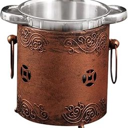 STYLEHEAVEN Chinese Hot Pot Large Capacity Sturdy Stockpot for Parties Household Camping L|Home & Garden-image-14