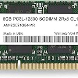 Adamanta 8GB (1x8GB) Compatible for HP EliteBook 2170p 2560p 2570p 2760p 8460p 8460w 8470p 8470w 8560p 8560w 8570 DDR3L 1600Mhz PC3L-12800 SODIMM 2Rx8 CL11 1.35v Notebook Laptop Memory Upgrade RAM-10