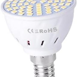 5xLed Plant Grow Light Bulbs Lamp Full Spectrum Sunlike E14_80Pcs Led-11