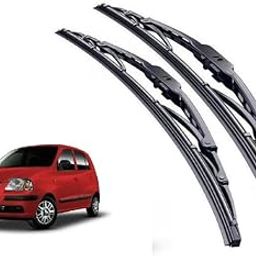 PWX Front Windshield Wiper Metal Type Windshield Wiper Blades/Perfect Fitting Suitable for Santro Xing, Size - 20"+16"-picture-10