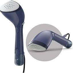 PHILIPS Handheld Garment Steamer for Clothes - No Burn Guarantee, Vertical and Horizontal Steaming with unique adjustable head, 1500 Watt Quick Heat Up, up to 28g/min steam (Deep Azur) STH7020/20-image-35