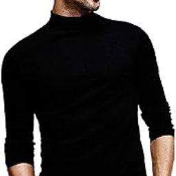 Men’s Cotton Full Sleeve High Neck T-Shirt-picture-38
