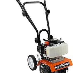 Neptune Simplify Farming NC-52B Mini Tiller | 52CC 2HP Heavy 2Stroke Petrol Engine with High Carbon Steel Blade | Cultivator, Rotavator, Weeder | Working Width 25CM, Depth 10CM | Ideal for Agriculture-image-12