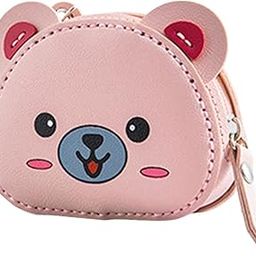 CALANDIS™ DIY PU Leather Bag Making Kit Gift for Girlfriend Cute Bear DIY Shoulder Bag Happy bear Pink | Womens Handbags & Bags-image-35
