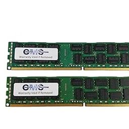 CMS 16GB (2X8GB) DDR3 10600 1333MHZ ECC Registered DIMM Memory Ram Upgrade Compatible with Dell® Precision Workstation T5500 EccR for Server Only - B21-15