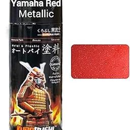 Samurai Kurobushi Spray Paint 1K Metallic #1108- YAMAHA RED, Metallic Finish (D-I-Y)- 400ml-image-61