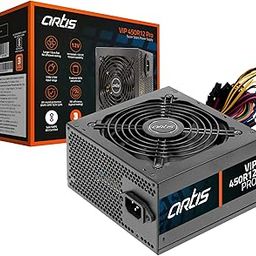 VIP 450R12 Pro SMPS Computer Power Supply Unit 120mm Smart Temperature Control Fan Supports The Latest ATX 12V Intel & AMD Platforms, Hi-Pot Tested (Black)-image-49