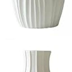 UJEAVETTE 2 Pieces Table Porcelain Vase Flower Vase Handmade Decorative Shooting Props-picture-8