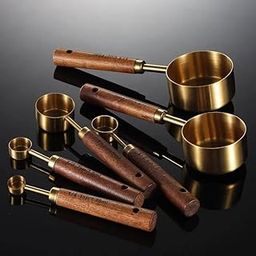 SHIPLORD® Stainless Steel Measuring Cups and Spoons Set for Baking & Cooking - Precise Measurement Tools for Kitchen-image-58