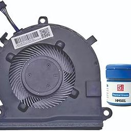 SpareWave High- Quality Replacement Internal CPU/GPU Cooling Fan for HP Pavilion Gaming 15-EC 15-EC0013DX L77560-001 Cooler. Comes With Complimentary MH501 Thermal Greasen (Cooling paste).-31