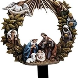 Jesus Family Ground Stake 2D Acrylic Yard Sign for Flower Pot Backyard Patio-image-47