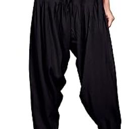 Patiala Salwar for Women, Patiala Pants for Women Rayon Cotton, Free Size (Comfortable up to XXL - 30 Inch to 40 Inch Waist), 24 Solid Color, Ideal for All Occasion (Pack of 1)-image-99